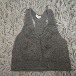 Ribbed Racerback Tank Top